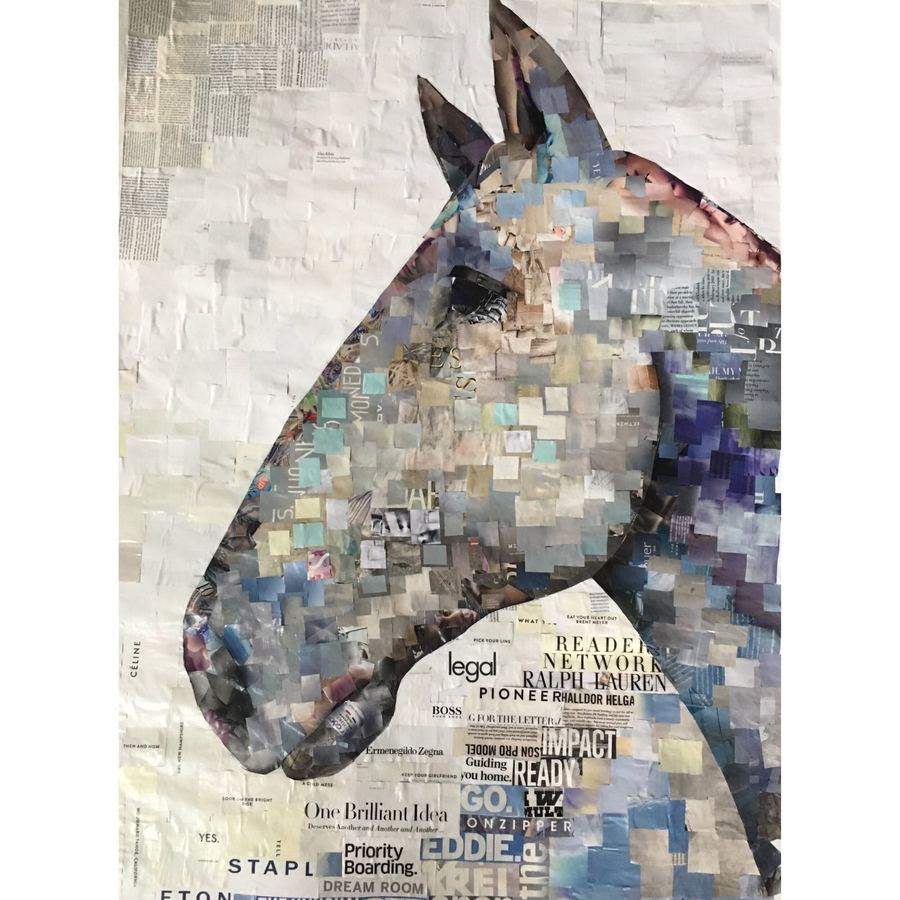 Horse collage